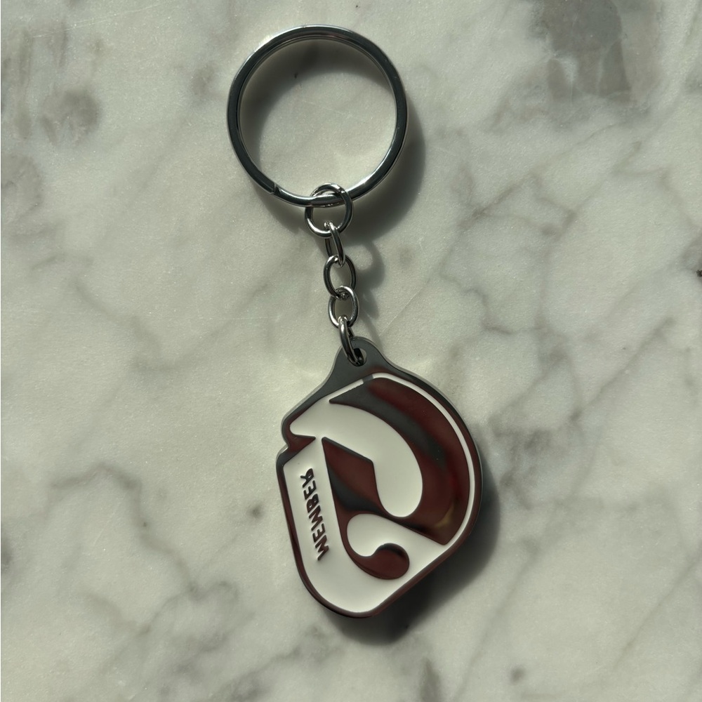 Glossier Member Keychain Accessory with pink pouch included - Picture 4 of 5